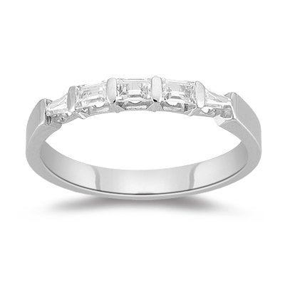 Five Stone Ring - 0.42 Ct Diamond Five Stone Ring