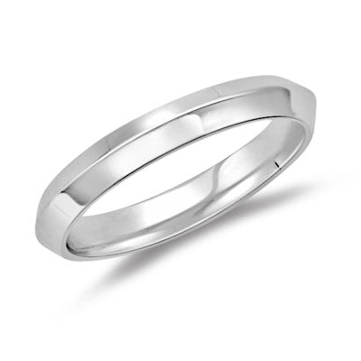 Fashion Wedding Band in Platinum