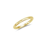 Wedding Band - 18K Yellow Gold 2.5 mm Comfort-Fit Wedding Band