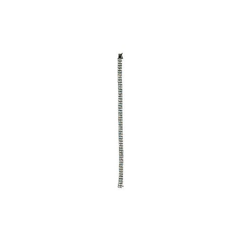 Cubic Zirconia Tennis Bracelet in Silver